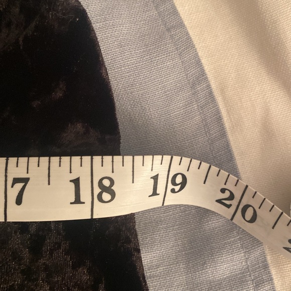 Apt 9- Crushed Stretch Velvet and Lace Sleeveless Mini Dress, Black, Size XXL - Picture 9 of 12